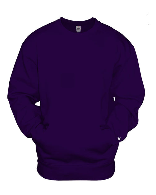 Badger Men's Pocket Sweatshirt Blue XX-Large 6