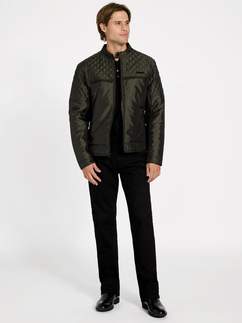Guess Factory Pack Moto Jacket | ShopSimon