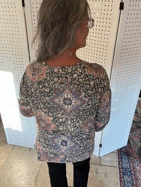 Sew In Love Boho Beginnings Top Multi Large 4
