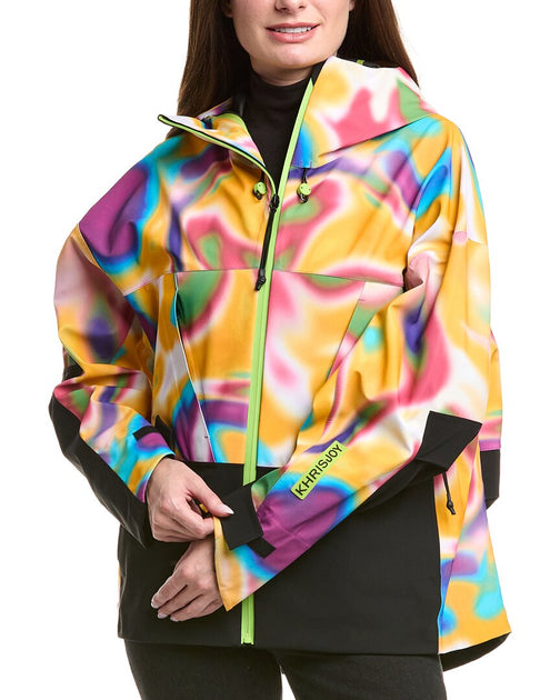 KHRISJOY Kaleidoscope Snowboard Jacket Multi US 0 4