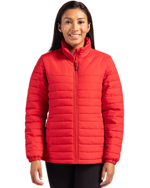 Clique Elevation Eco Full Zip Puffer Jacket Blue Small 4
