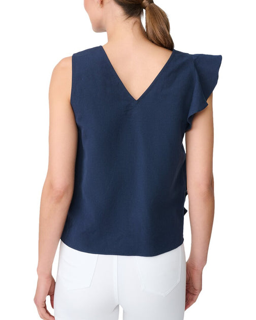 J.McLaughlin Athena Leinen-Misch Bluse 3