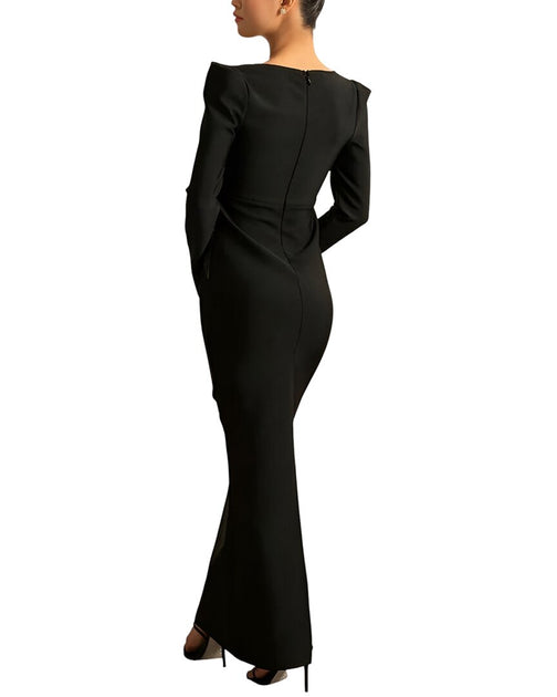 CAMILA BLANCO Maxi Dress Black US 2 3