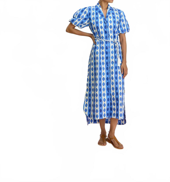 Verandah Stripe Shirt Dress Multi Small 3