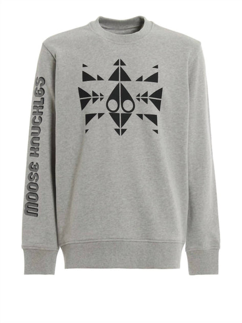 Moose Knuckles Trippy Logo Sweatshirt Grau Medium 4