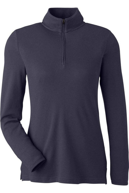 Devon & Jones Women's New Classics Performance Quarter-Zip Pullover Multi Medium 2
