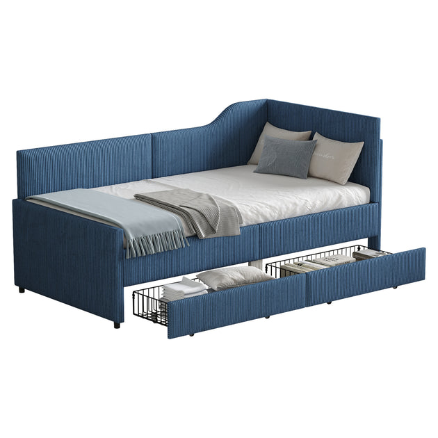 GOODSILO Twin Daybed Beige 2