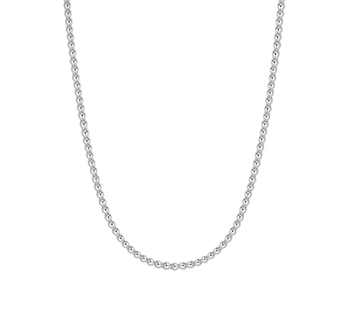 Donatello Gian 925 Sterling Silver Beaded Necklace Silver 2