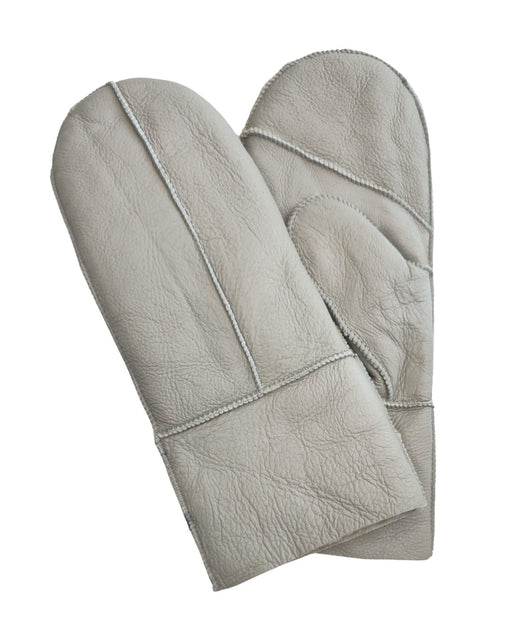 Infinity Sheepskin Mittens Green Large 2