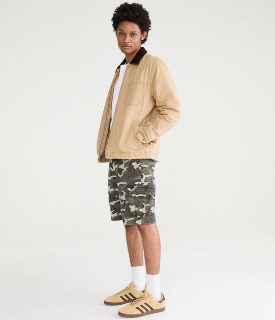 Aeropostale Camo Cargoshorts Grün 28 3