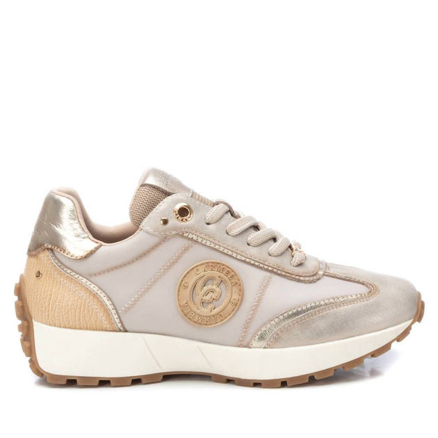 Xti 44638 Leather Trainers Beige US 5.5 4