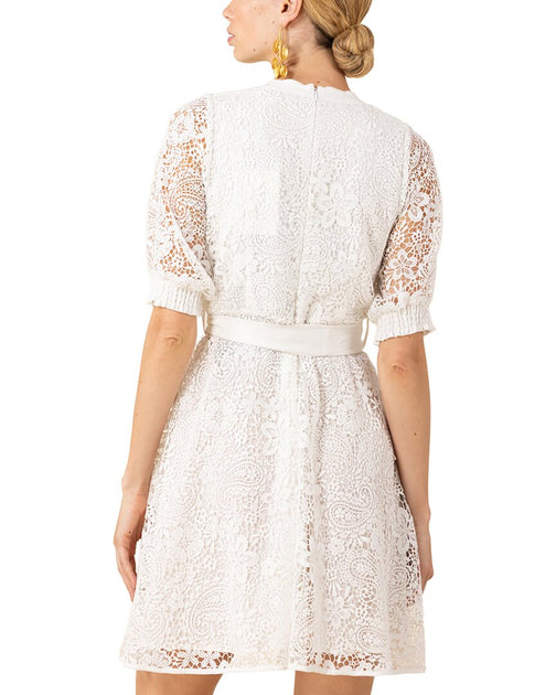 Hale Bob Christina Dress White XLarge 3