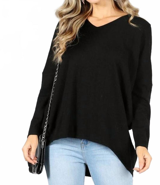 BLVD Taylor Dolman Sleeve Top Black Medium/Large 3