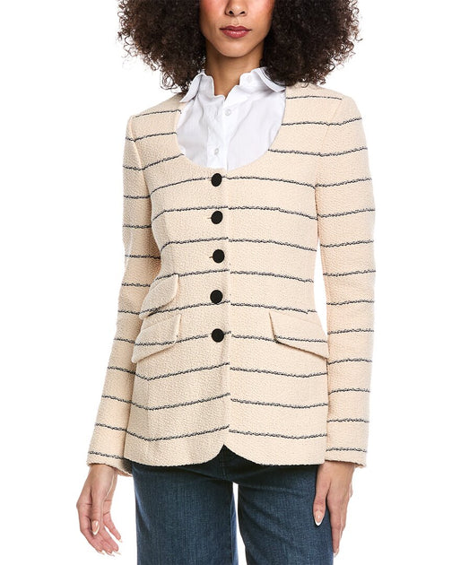 rag & bone Roslyn Blazer Beige US 6 2