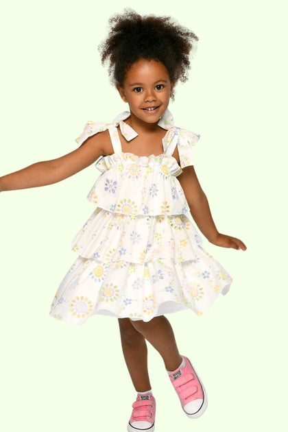 Baby Sara Robe Eyelet Bébé Blanc US 6 2