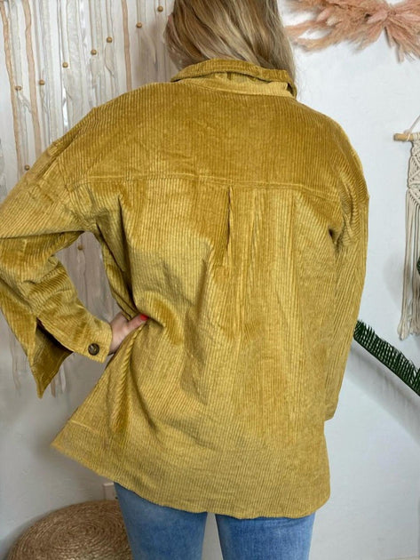 Hayden LA Shacket Yellow Small 4