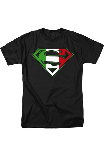 Gildan Superman Italian Shield T-Shirt Schwarz XXL 2
