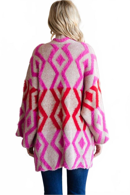 Jodifl On Irish Time Strickjacke Pink Medium 3