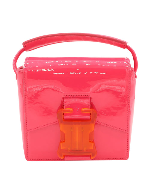 Christopher Kane Safety Buckle Crossbody Bag Pink One Size 2