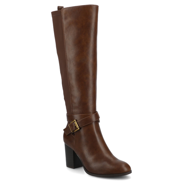 Journee Collection Avalonn Knee High Dress Boots Black US 7 2