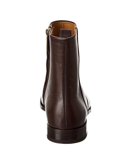 Salvatore Ferragamo Geremia Boot Brown US 8 4