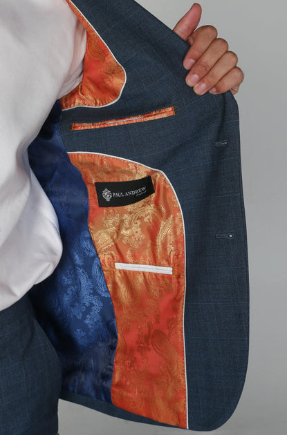 Paul Andrew Viceroy Blazer Blue US 34 3