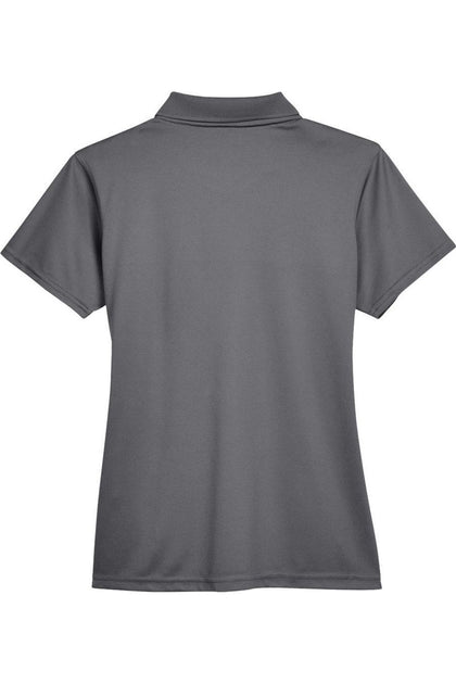 Harriton Women's Polyester Jersey Polo Grey XLarge 3