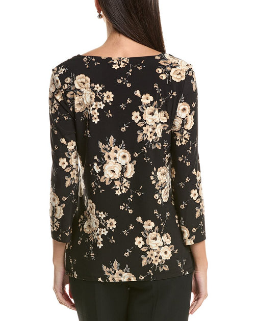 Jones New York 3/4-Arm Top 3