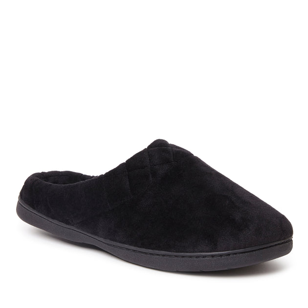 Dearfoams Darcy Clog Slipper Black Small 3