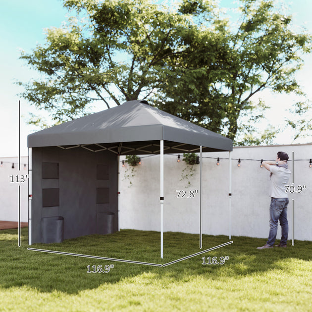 Hivvago 10x10 Pop Up Canopy 6