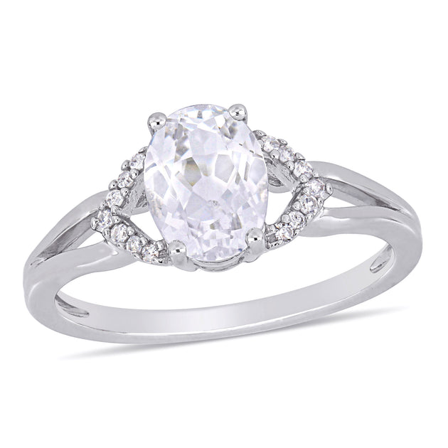 Mimi & Max Engagement Ring White Gold US 10.5 2