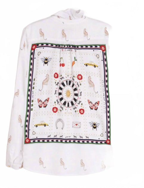 Vilagallo Volantes Blouse White EU 44 3