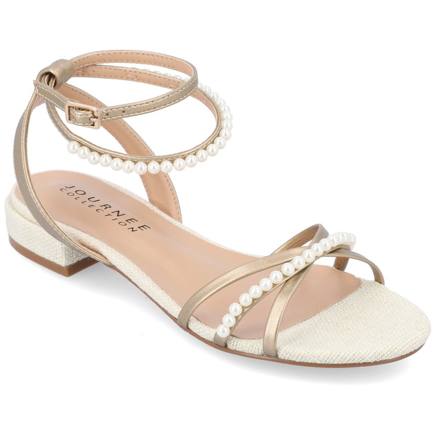 Journee Collection Tulsi Sandal Multi US 6.5 2