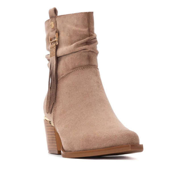 XTI 44638 Women's Western Booties Brown US 9 3