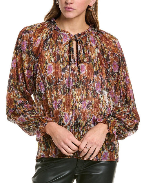 Ramy Brook Ellie Blouse Multi XXS 4