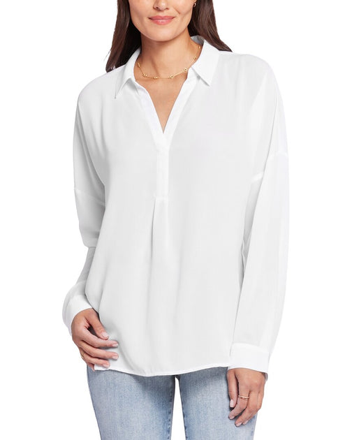 NYDJ Becky Blouse White XS 2