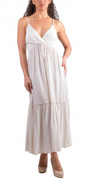 GIGI MODA Felice Maxikleid Weiß Einheitsgröße 2
