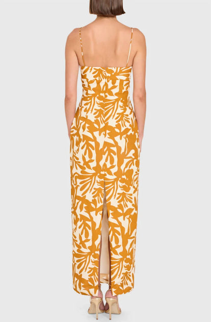 Amanda Uprichard Lawrence Maxi Dress Multi Large 3