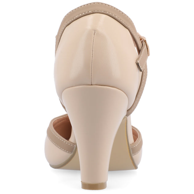 Journee Collection Women's Wide Width Olina Pump ShopSimon