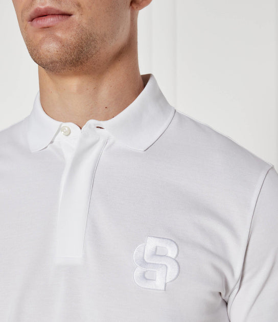 Hugo Boss Payto 23 Polo Shirt White Medium 3