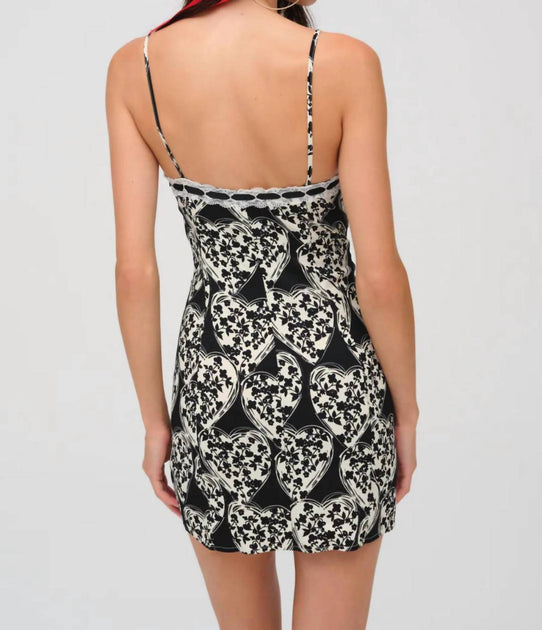 claire mini dress for love and lemons for Love & Lemons Claire Mini Dress In Black