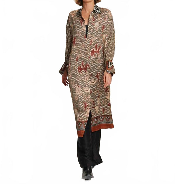 Me369 Athena Collar Dress Multi XXS 2