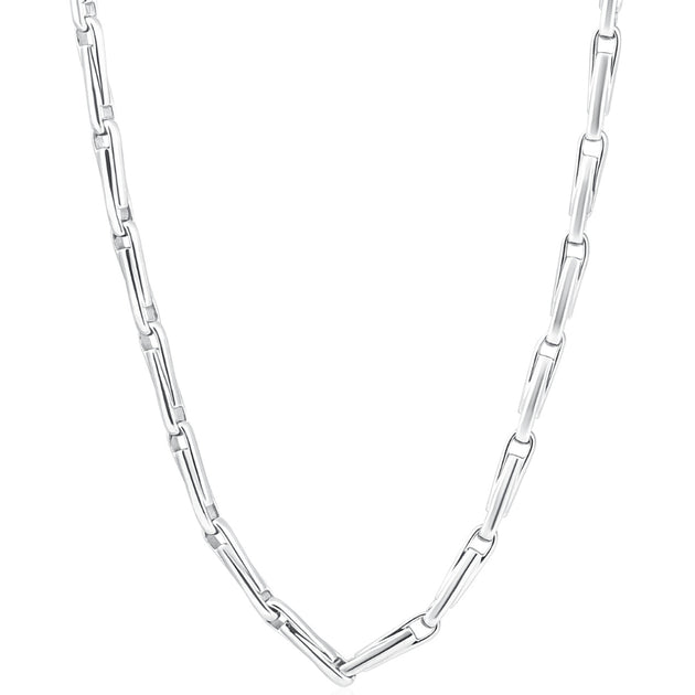Pompeii3 Link Chain Necklace Silver 22in 2