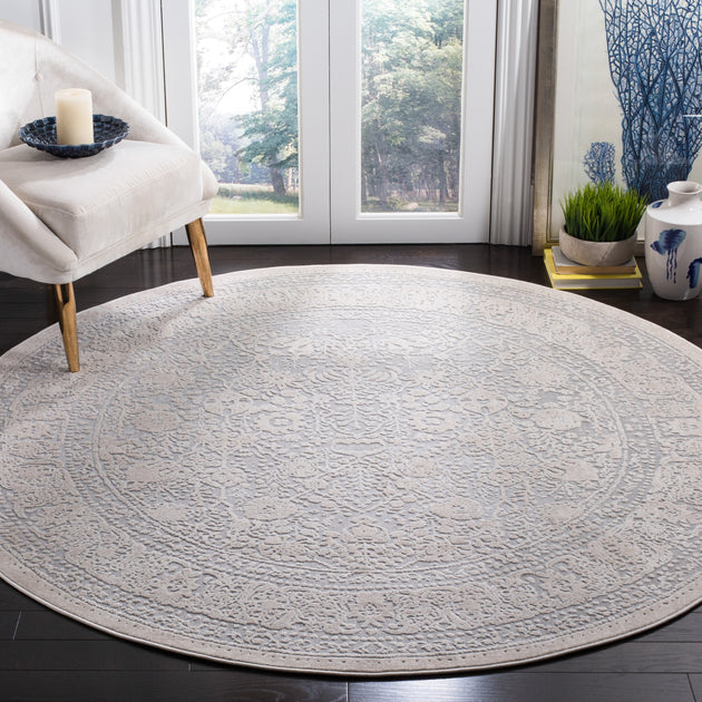 Safavieh Reflection Area Rug Light Grey/Cream 4