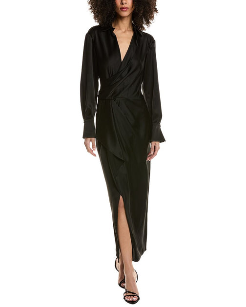 Simkhai Talita Midi Dress Black US 6 2