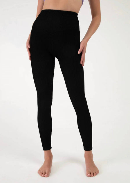 Bloch Graphite Crinkle Leggings Black XS 4