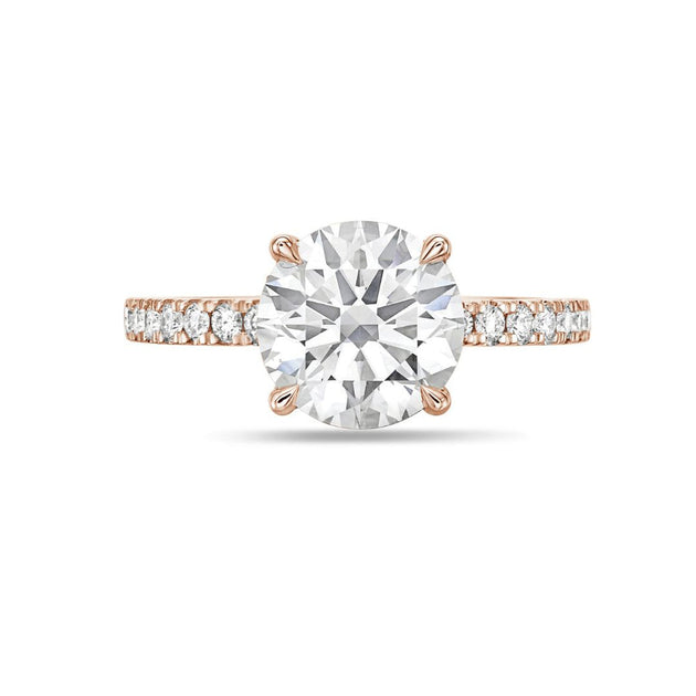 Diana M. Engagement Ring Rose Gold US 6 2