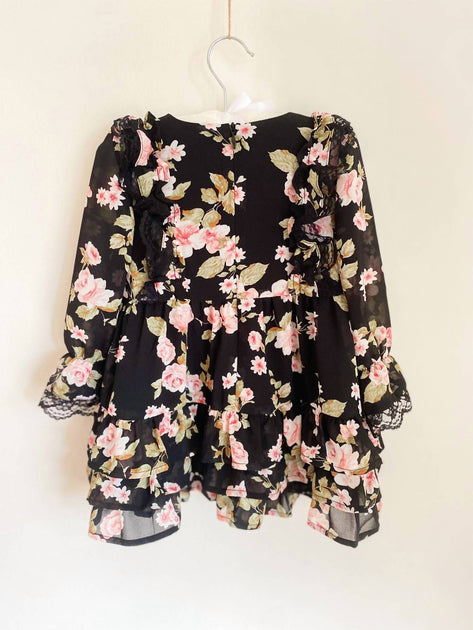 Ariti Kaziris Girls Dress Black 18-24 Months 3