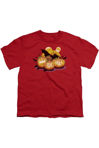 Gildan Batman Bat O Lanterns T-Shirt Red XLarge 2