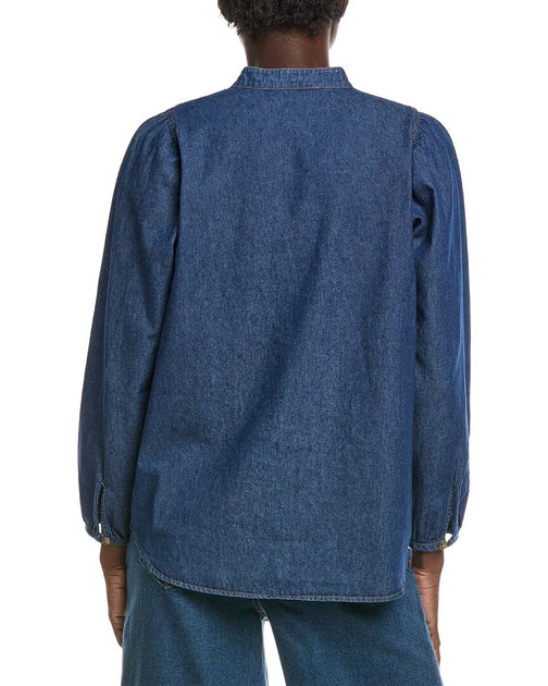 Anne Klein Denim Shirt Blue XL 3